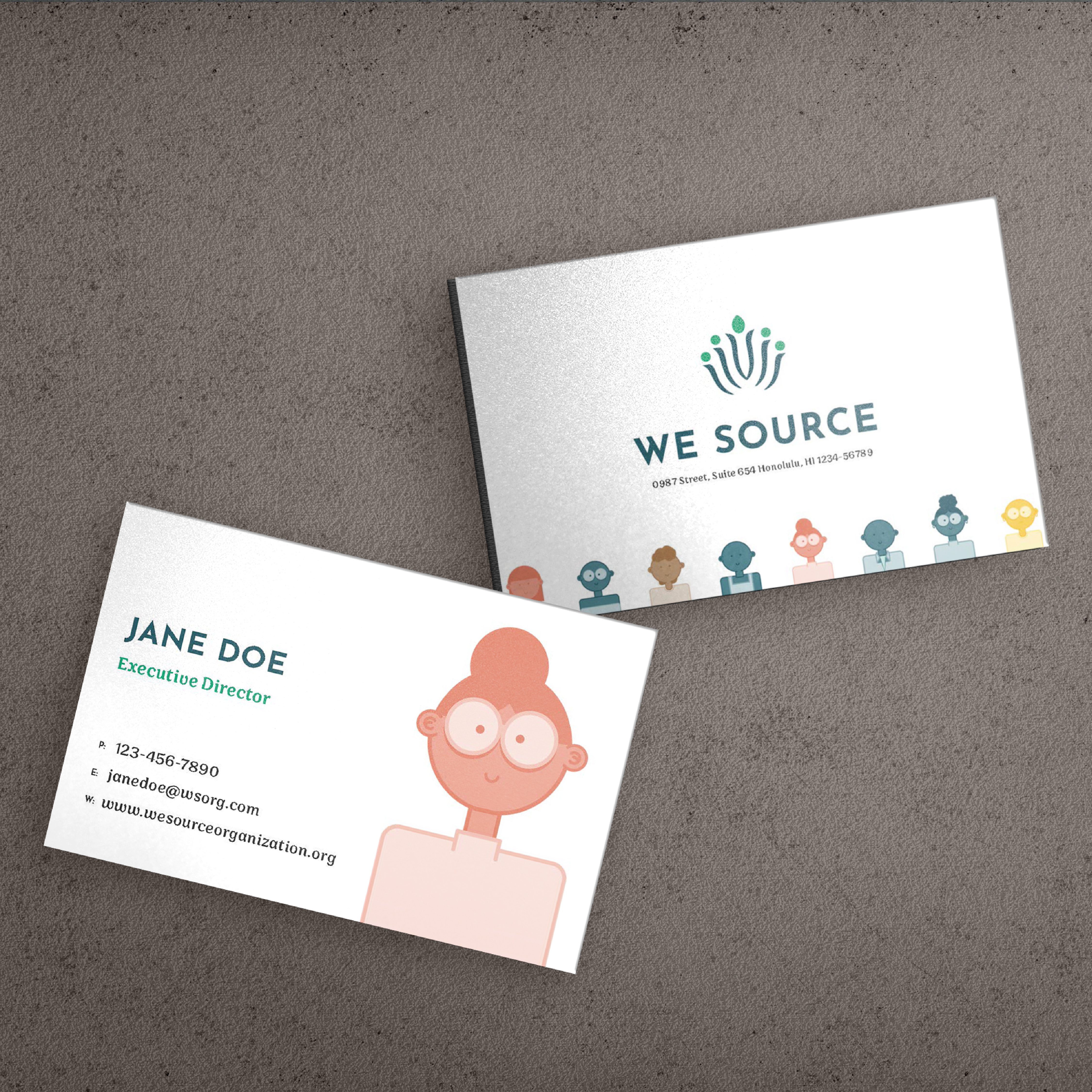 We Source Business Card